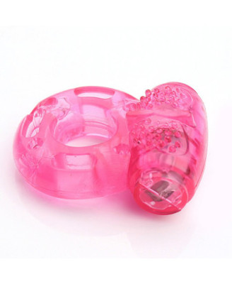 Cockring vibrant rose extensible 